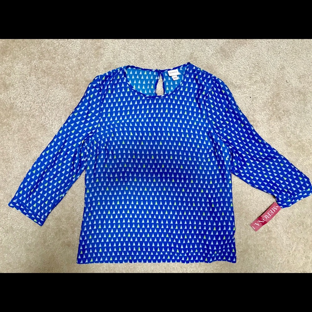 Sailboat 3/4 sleeve shirt